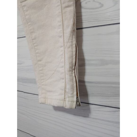 Anthropologie Pilcro and the letterpress Skinny Moto jean sz 28 - Picture 2 of 6